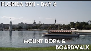 Orlando Florida Vacation Vlog 2011 | Mount Dora & Disney's Boardwalk
