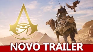 O JOGO MAIS VENDIDO DO ANO E NOVO TRAILER DE ASSASSIN'S CREED ORIGINS