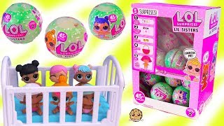 Color Changing LOL Surprise Lil Baby Sisters - Blind Bag Toys Video