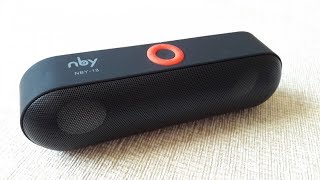 Доработка портативной Bluetooth колонки NBY-18. Ремонт NBY-18