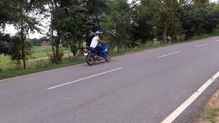 suxuki gixxer sf rooling stoopie