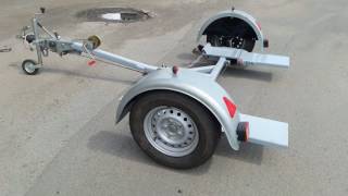 Лафет-подкат, эвакуатор для перевозки авто