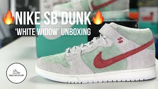 SHAGGIEST SUEDE YET | Nike SB Dunk Mid 'White Widow' 4/20 Unboxing with Mr B ?