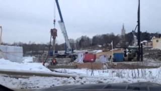 Погружение шпунта Ларсена