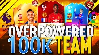 BEST CHEAP OVERPOWERED 100K BPL/LIGA BBVA HYBRID FUT CHAMPIONS SQUAD BUILDER! FIFA 17 ULTIMATE TEAM