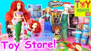 Mommy Ariel + Baby Ariel visits the Toy Store Part 1