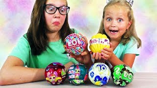 6 Новых СТРАННЫХ Шариков с Куклами ЛОЛ НОВИНКИ #4