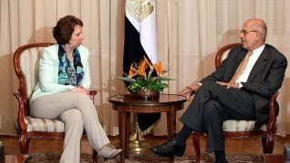 مسئول سیاست خارجی اتحادیه اروپا خواستار آزادی محمد مرسی شد