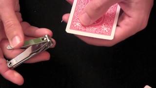 Truco de magia revelado - Cartas con esquinas cortas