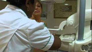 Denise Welch has a mammogram for breast cancer awareness - 28th October 2011