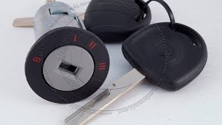 Замена личинки замка зажигания и контактной группы : opel vectra a/b , omega a/b, kadet , ascona