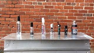 Personal Lubrication/Silicone Lube MSDS Flammability Test