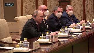 REFEED: Putin and Xi meet in Beijing ahead of Winter Olympics opening ceremony