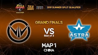 WARTHOX ESPORT vs ASTRA ESPORTS | Map 1 | ZEPL 2019 Summer Split Qualifier 2