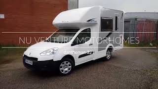 Nu Venture Motorhomes Nu Surf Conversion on Peugeot Partner or Citroen Berlingo full tour