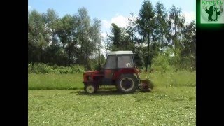 Sianokosy 2010 + ZETOR 5211