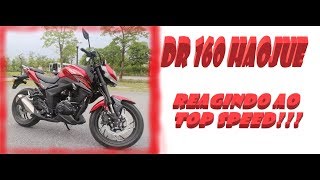 DR 160 Haojue, top speed!!