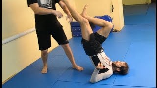 Уличная драка  и джиу джитсу... Если прошли в ноги чать вторая