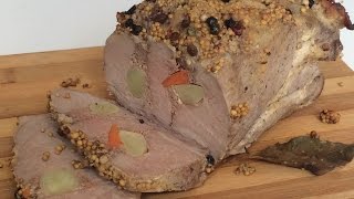 Праздничная буженина в фольге) ну, оочень вкусная буженина)))