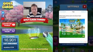 Golf Clash, Tournament Reveal - Desert Open Tournament! Starts 9th of July