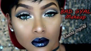 "BAD GYAL" Makeup | Rihanna Inspired | PETITE-SUE DIVINITII
