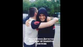 Встреча Хабиб Нурмагомедов со своим ярым фанатом