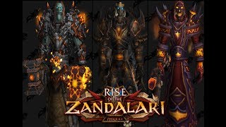 WoW Zandalari Troll with Awesome Old Gear PREVIEW
