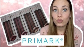 PRIMARK €4,- LIQUID NUDE LIPSTICK TEST?|| Inge Marieke