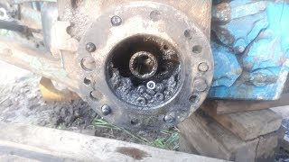 Сняли бортовую а там ЖУТЬ!!! трактор Т-40АМ