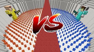 АРМИЯ НУБА VS АРМИИ ПРО! ВОДА VS ЛАВЫ! БИТВА МАЙНКРАФТ! ЛАВОВАЯ АРМИЯ И ВОДЯНАЯ MINECRAFT! МУЛЬТИК