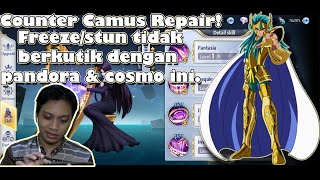 COUNTER CAMUS REPAIR DENGAN PANDORA DAN COSMO HIDDEN WATER! -SAINT SEIYA AWAKENING-