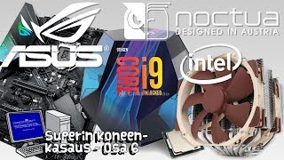 Unboxing Asus ROG STRIX Z390-F, i9 9900K, Noctua NH-D15