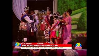 Crowning moments for Miss Hmong American and Prince Charming 2014.