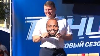 Сергей Ерёмин станцевал на ТНТ - день города, Красноярск
