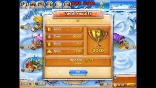 Farm Frenzy 3 Ice Age (level 27) only GOLD Веселая ферма 3 Ледниковый период (уровень 27) Золото