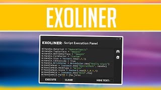 EXOLINER! | OP ROBLOX HACK/EXPLOIT! | INSANE SCRIPT EXECUTOR!!! (FE BYPASS)