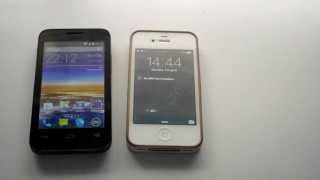 Vodafone Smart 4 Mini vs iPhone 4s