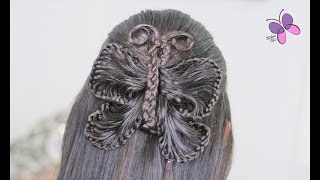 Peinado Trenza Mariposa
