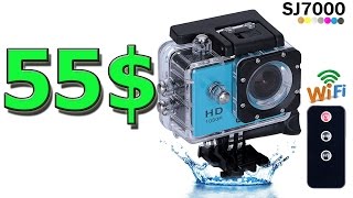 Экшн камера Action Camera SJ7000 WiFi из Китая с Aliexpress