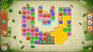 Gardenscapes Level 218 No Booster ? l MiniGames