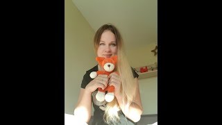 Игрушка для сна, плюшевая пряжа, лисичка крючком. Что с каналом.