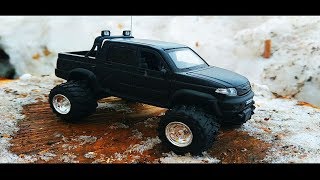 ИГРУШКИ МАШИНКИ. Тюнинг модельки УАЗ Патриот Пикап / UAZ Patriot Pickup.
