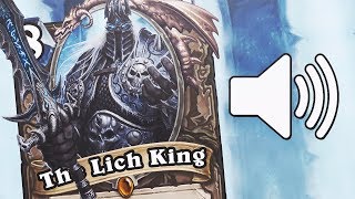 All Hearthstone Legendary Play Sounds! | Entrance Quotes, Sound Effects & Music