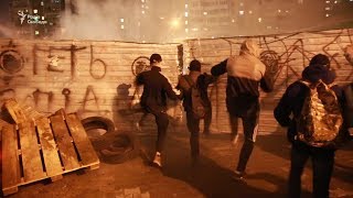 У Києві активісти розгромили АЗС, яку вважають незаконною