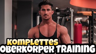 Mein KOMPLETTES OBERKÖRPER TRAINING in der DIÄT - BAK TO GYM