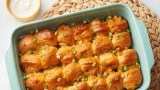 Sweet Hawaiian Buffalo Chicken Sliders | Pillsbury Recipe
