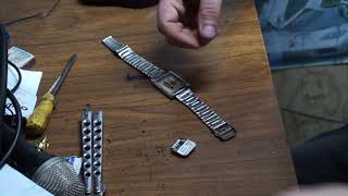 замена батарейки в часах CASIO MTP-1234