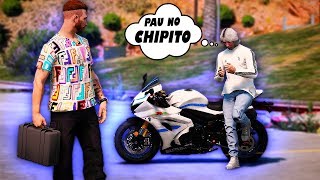 GTA V - VIDA REAL | COMPREI UMA MOTO DE CORRIDA PRO MEU PAI #827