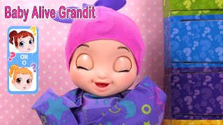 Poupée BABY ALIVE "Bébé Grandit" Poupon Grow Up Doll