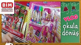 VLOG #9 - Okula Dönüş BİM Alışveriş Zeynep | BACK TO SCHOOL